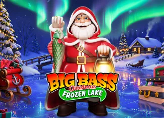 Big Bass Christmas - Frozen Lake - CAMPSLOT138