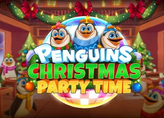 Penguins Christmas Party Time - CAMPSLOT138