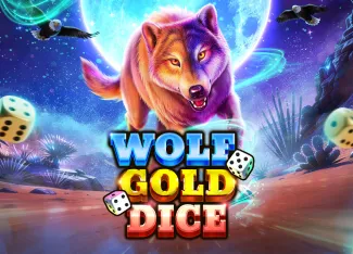Wolf Gold Dice - CAMPSLOT138